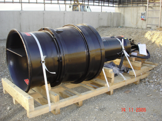 General overhaul of a submersible KSB pump of 240kW, 400V