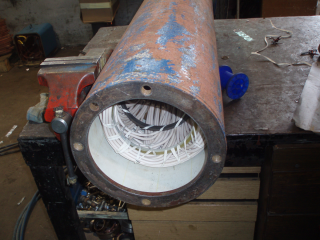 Prematanje elektromotora potopne pumpe VOGEL snage 125kW