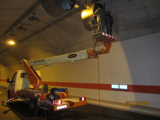 Servis cestovnog tunelskog ventilatora